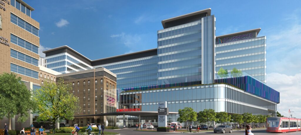 Unity Health St. Joseph’s Health Centre Peter Gilgan Patient Care Tower